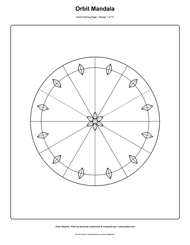 Preview of an original adult coloring page